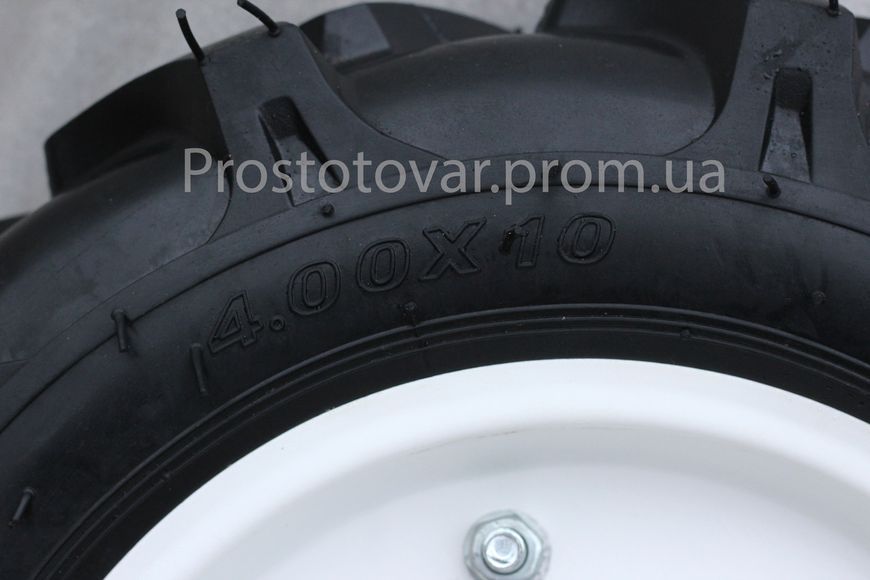 Колесо для мотоблока та культиватора 4.00-10 6PR посилене (пневматичне) KT-260005 фото